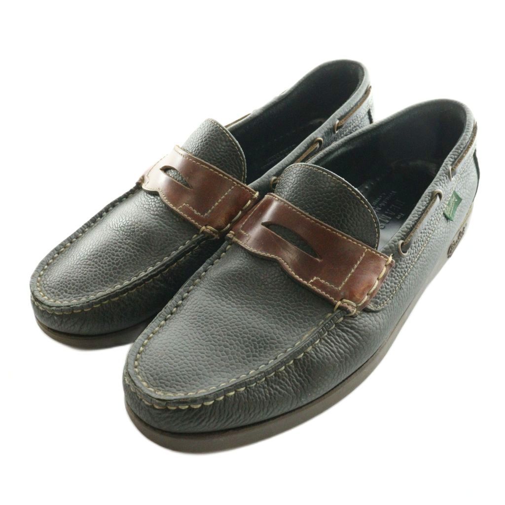 パラブーツ Paraboot バース BARTH ローファー レザー 7 黒 ブラック