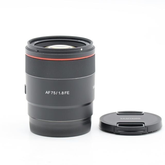 SAMYANG AF 75mm F1.8 FE ソニー αE用 フルサイズ対応 #3978 - メルカリ