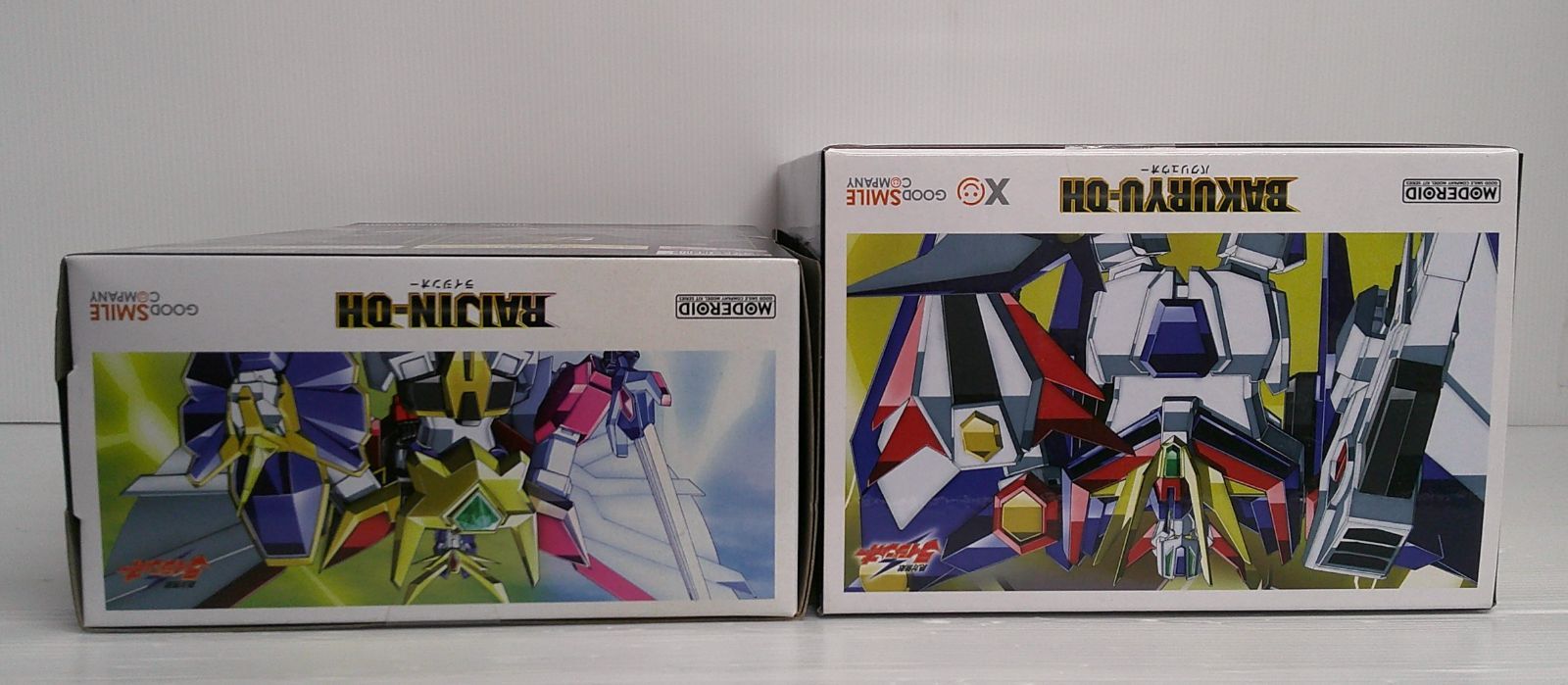 MODEROID ライジンオー&バクリュウオーセット　箱に傷有 未開封品】MODEROID ライジンオー & バクリュウオー 「絶対無敵