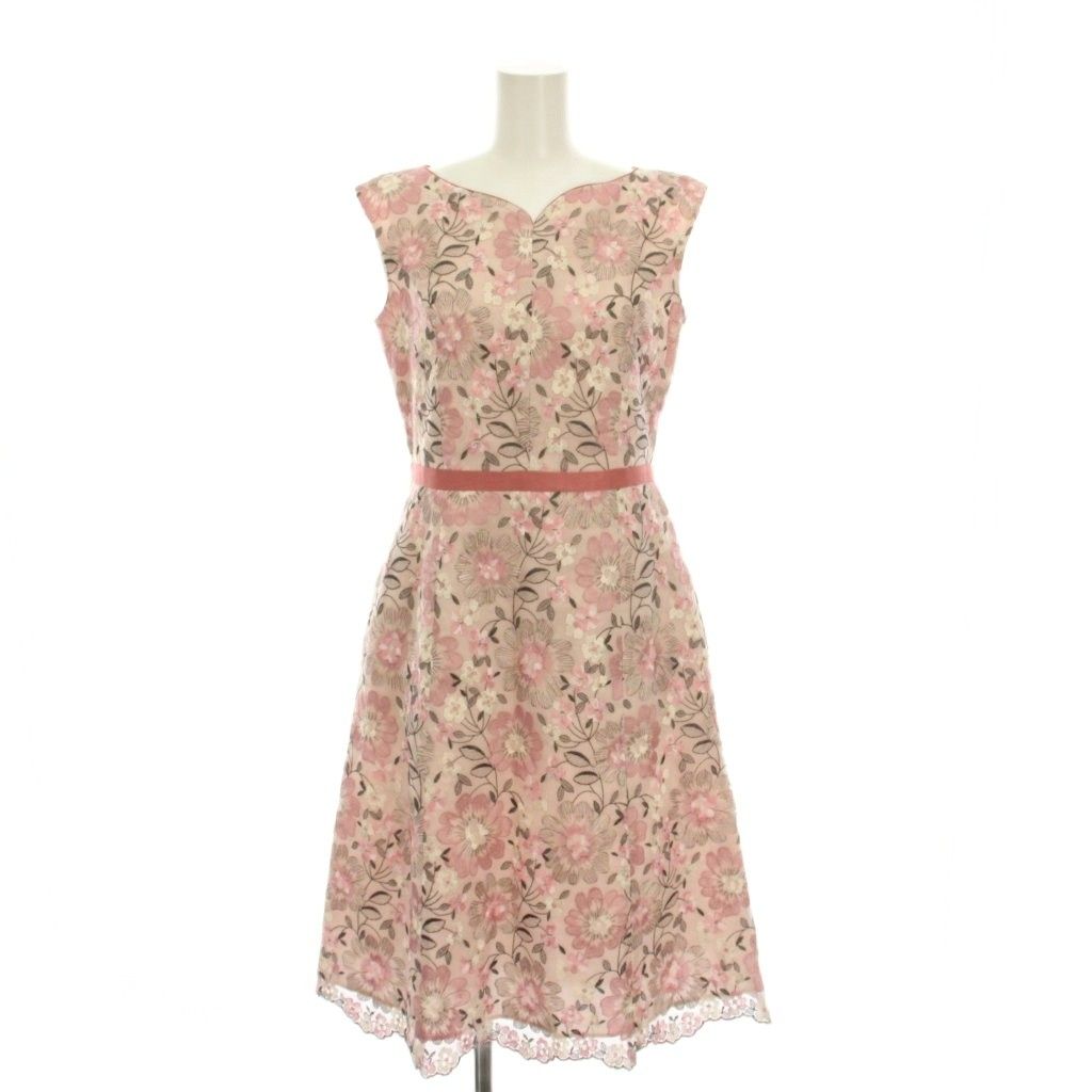 美品トッカ⭐︎120cm ピンク 花刺繍ノースリーブドレス ワンピース トッカ TOCCA ワンピース 0 ピンク 花柄 刺繍 ノースリーブ /YM - メルカリ