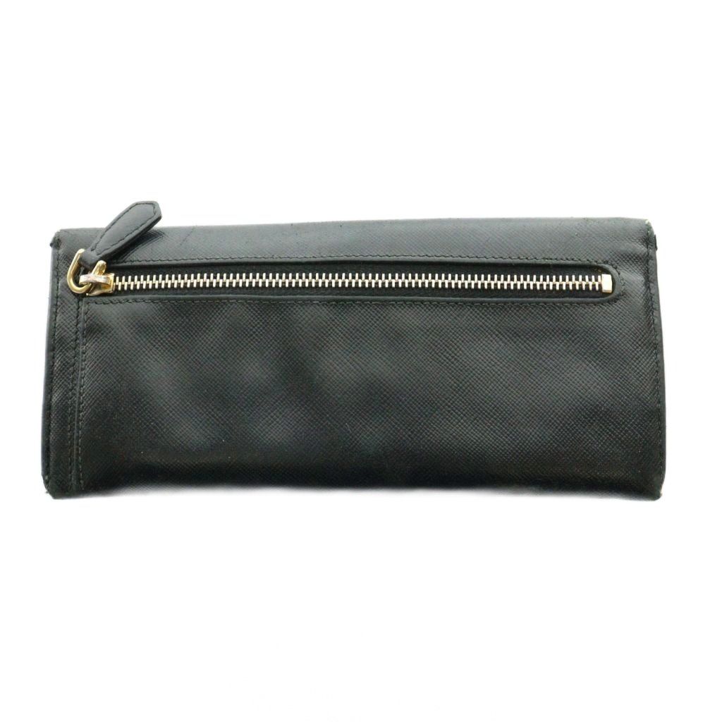 プラダ PRADA サフィアーノ・フィオッコ SAFFIANO FIOCCO 長財布 二
