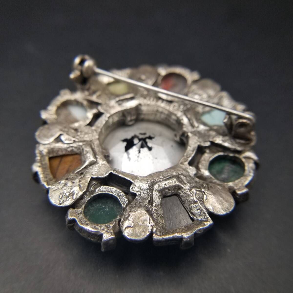 Miracle イギリス ヴィンテージ スコティッシュ マルチカラー ストーン