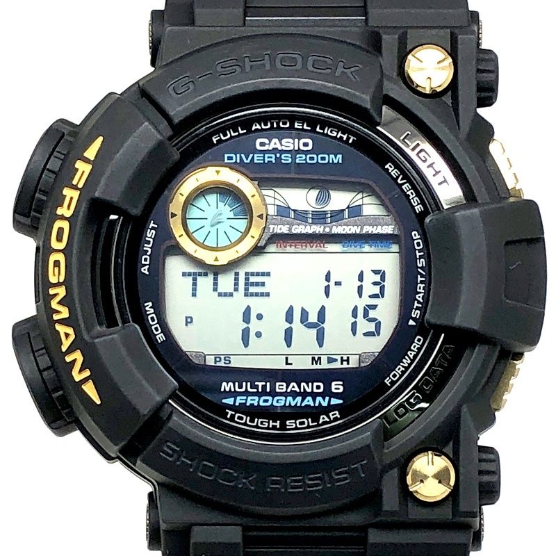 【希少/中古】★ジーショック　FROGMAN限定モデル！！★ G-SHOCK ジーショック GWF-1000G-1 FROGMAN フロッグマン 電波ソーラー