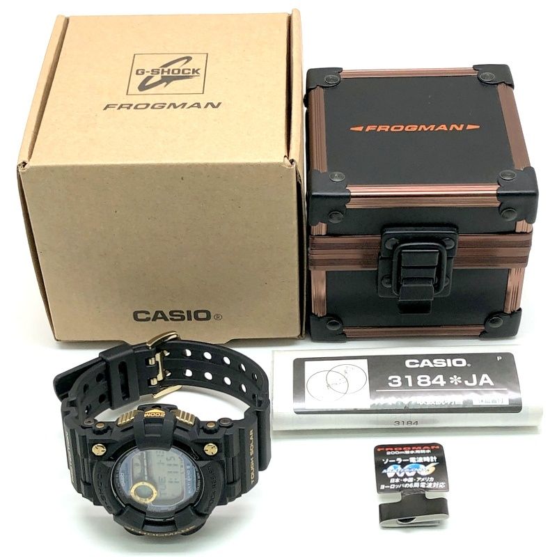 G-SHOCK ジーショック GWF-1000G-1 FROGMAN フロッグマン 電波ソーラー
