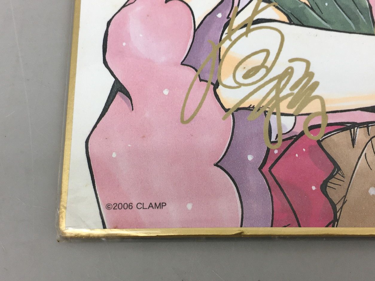 色紙 CLAMP 劇場版 ツバサクロニクル DVD予約特典 複製 アニメイト