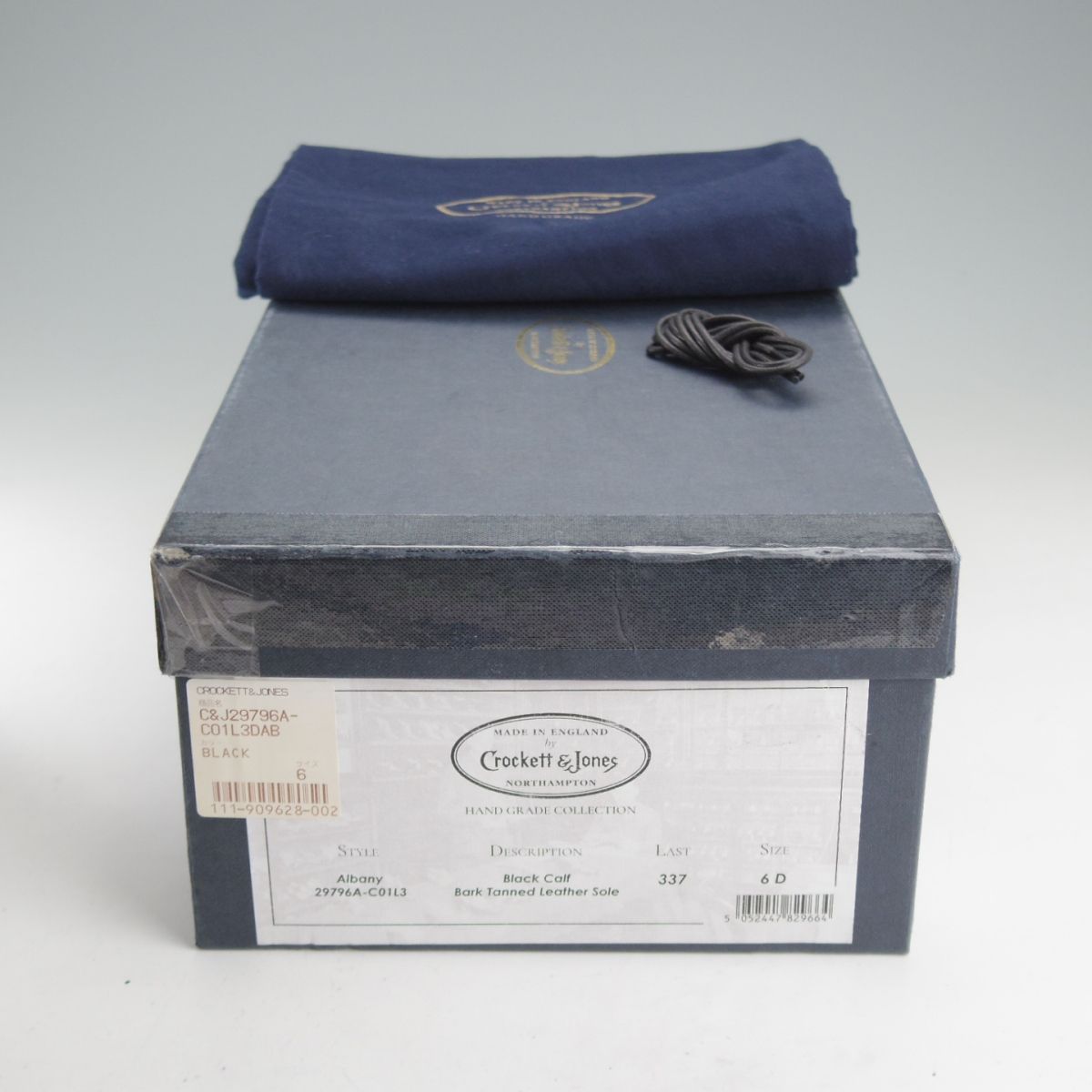 極美品☆クロケット&ジョーンズ 6D【ハンドグレードライン☆ALBANY/337