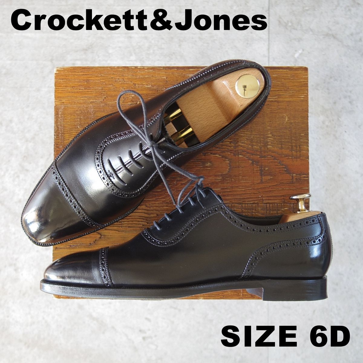 クロケット&ジョーンズ　アルバニー　5E　黒　337ラスト　ハンドグレードライン クロケット&ジョーンズ アルバニー 5E 黒 337ラスト ハンドグレード