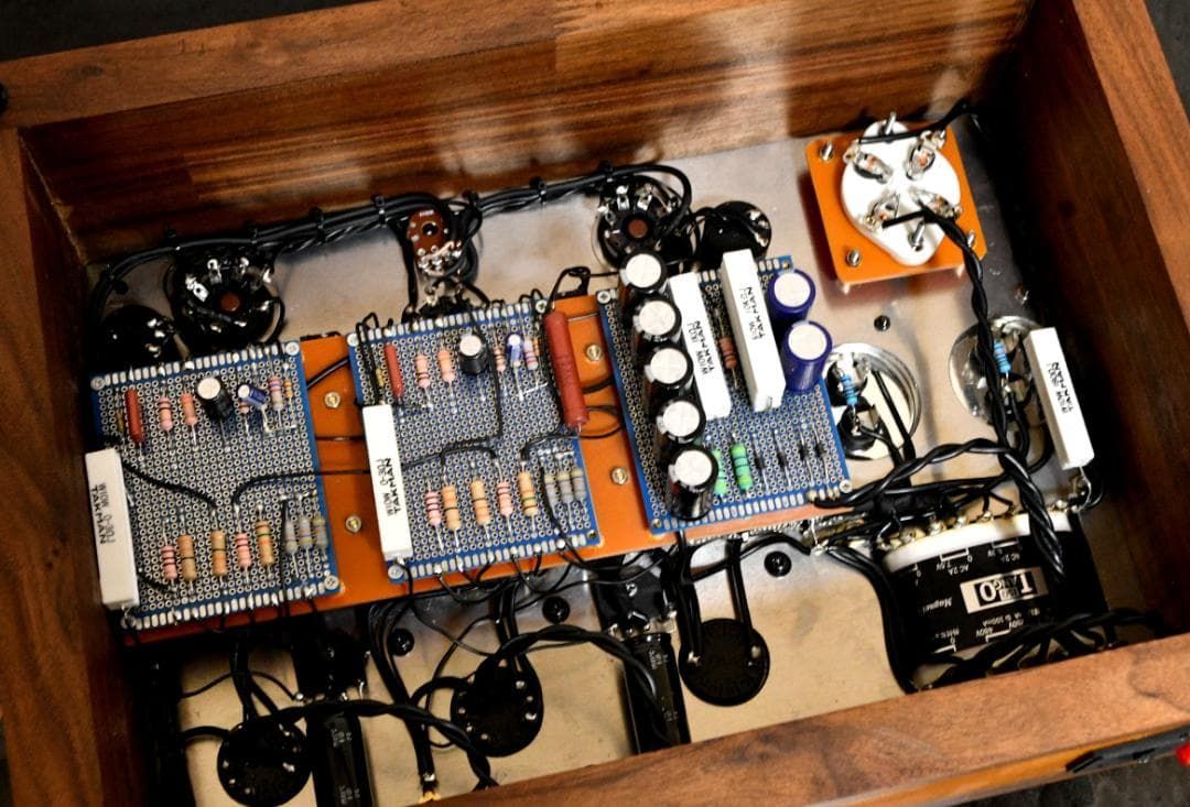 音門 50/VT-62/801A コンパチ SE 真空管アンプ 無帰還 - メルカリ