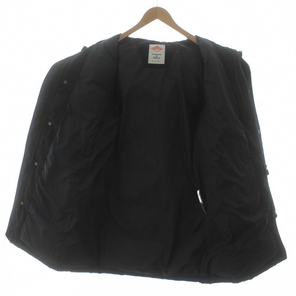 ダントン DANTON フード付きロングダウンコート フード チャイニーズ