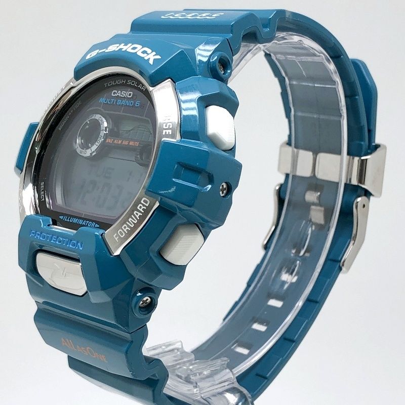 CASIO G-SHOCK GWX-8900K イルクジ限定 ブルー 美品 G-Shock GWX-8900K イルクジ 電波ソーラー