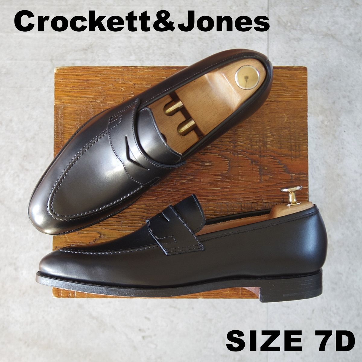 未使用☆クロケット&ジョーンズ 7D【現行定価10万円以上☆SYDNEY