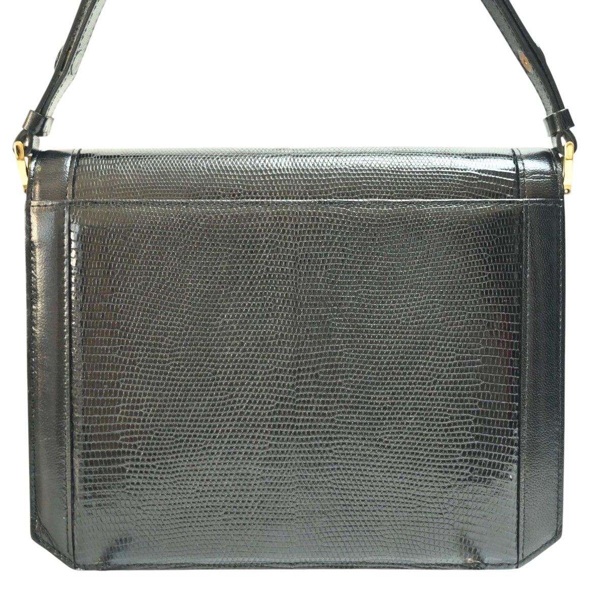 YVESSAINTLAURENT イヴサンローラン YSLロゴプレート リザード 2WAY