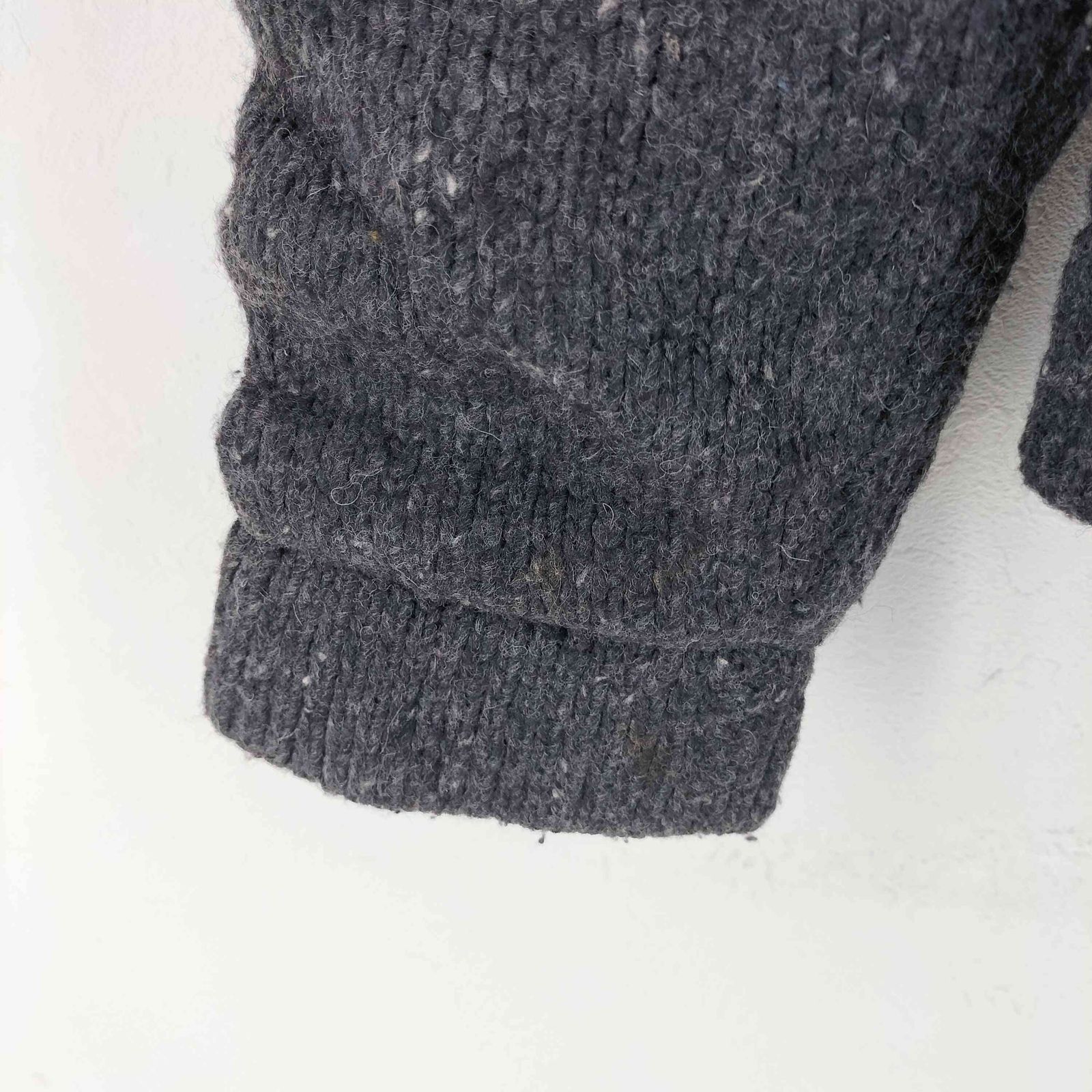 ユーズドフルギ USED古着 エクアドルニット ジップニットパーカー