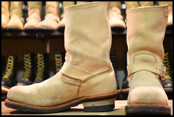 8.5D 良品 09年】レッドウィング 8268 スエード エンジニア ホーソーン