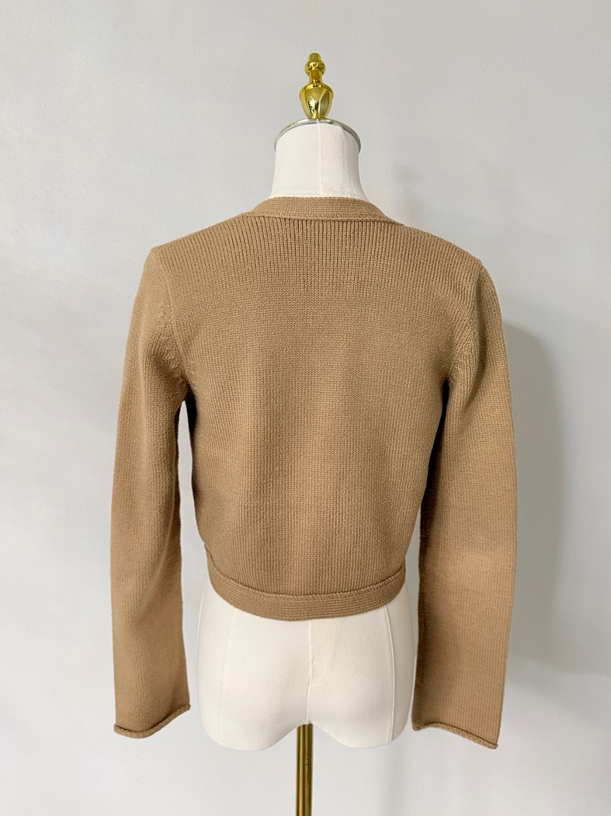 美品FOXEY /フォクシー 36506 ふわとろエンジェルヘア カーディガン38  