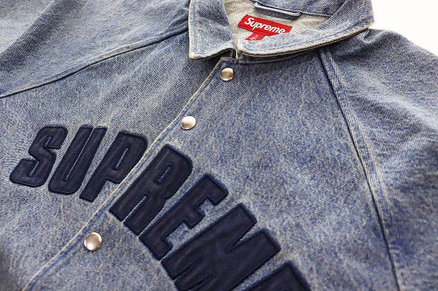 シュプリーム SUPREME 25SS ARC DENIM COACHES JACKET WASHED INDIGO