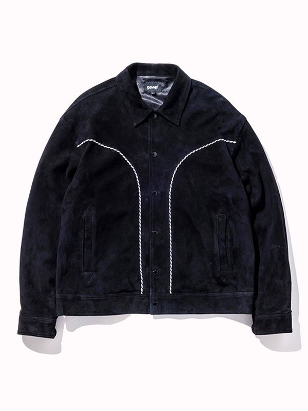 Schott ショット レザー ジャケット 本革 ウエスタン スエード レザー