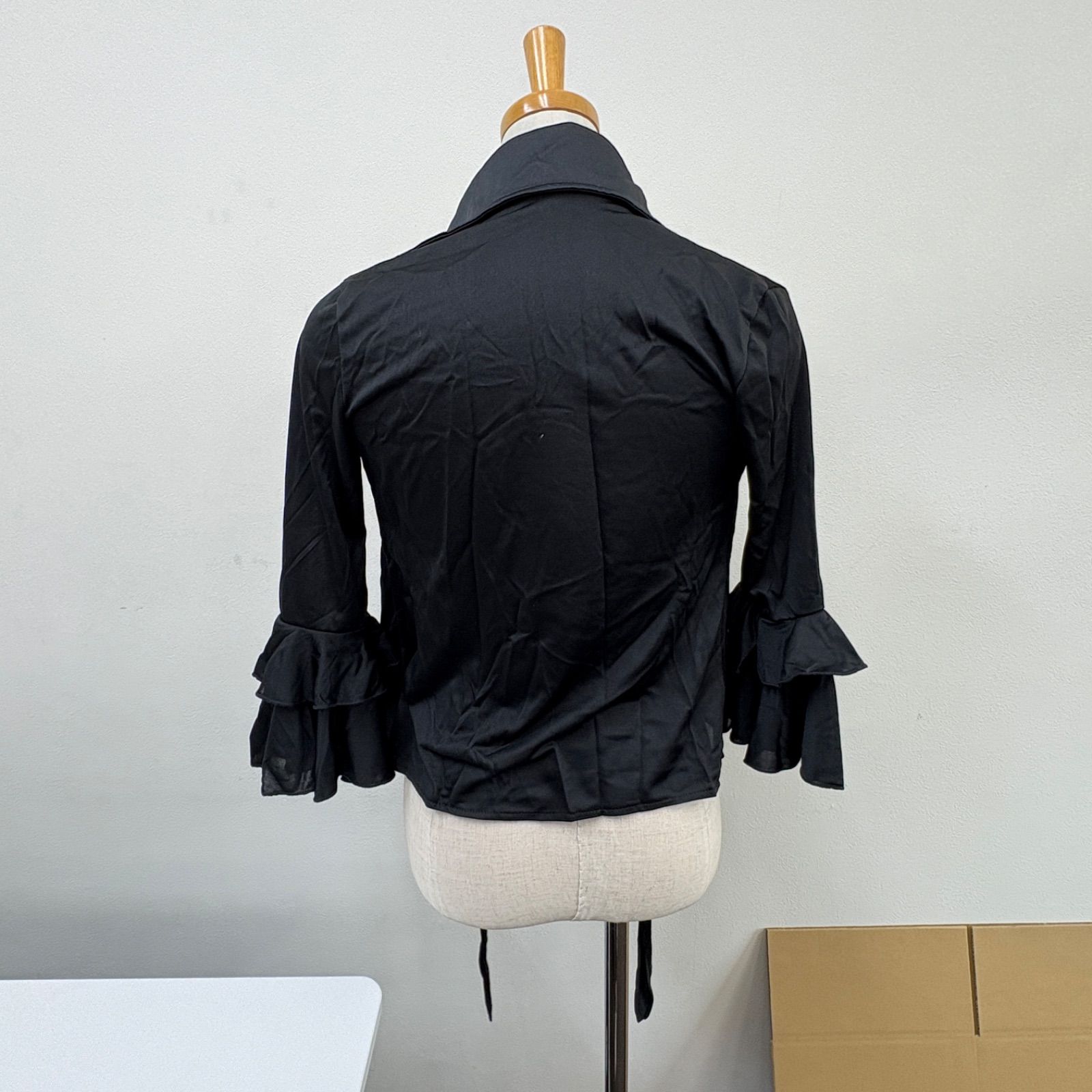 アトリエ貴美恵】 フラメンコ衣装 ドレス セットアップ 黒 シンプル