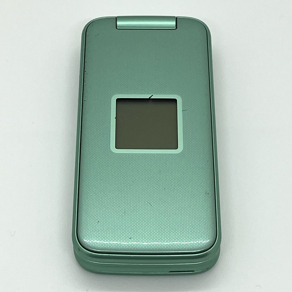 良品】らくらくホン F-02J ドコモ SIMロック解除済み 4G対応 ミント