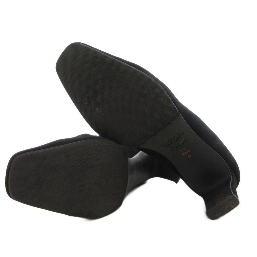 銀座かねまつ GINZA Kanematsu AQUA BELL パンプス ヒール スクエア