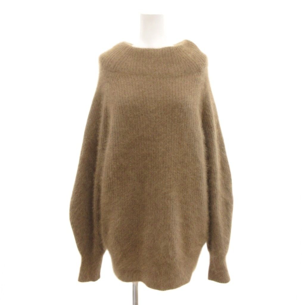 スピックアンドスパン　チャイニーズラクーン　セーター　ダークグレー スピックアンドスパン チャイニーズラクーン セーター ダークグレー