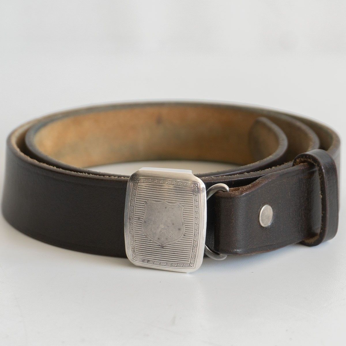 イタリア製】RRL【レザーベルト】30 ダブルアールエル MADE IN ITALY