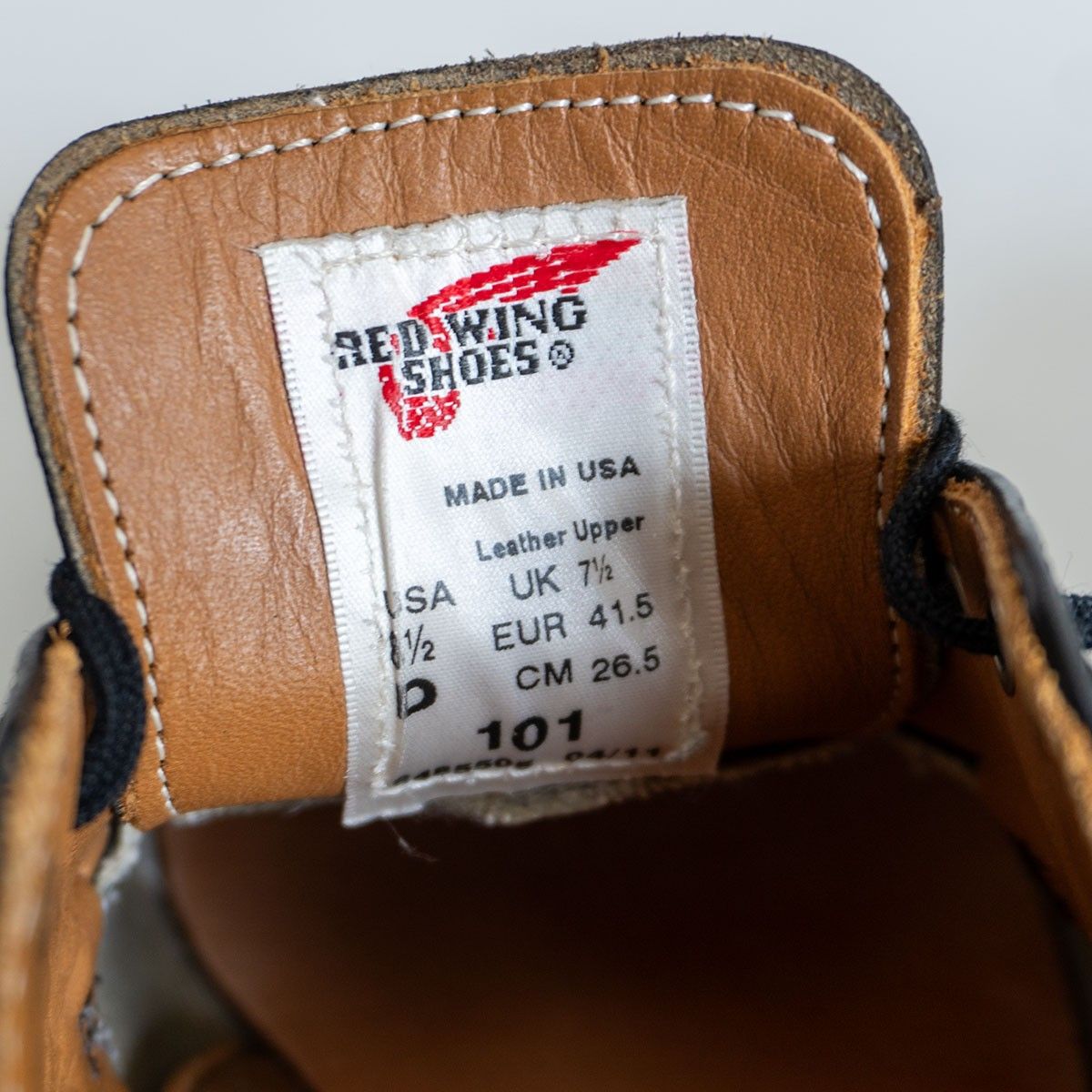 雰囲気抜群】REDWING【101 Postman Oxford 】US8.5 ポストマン