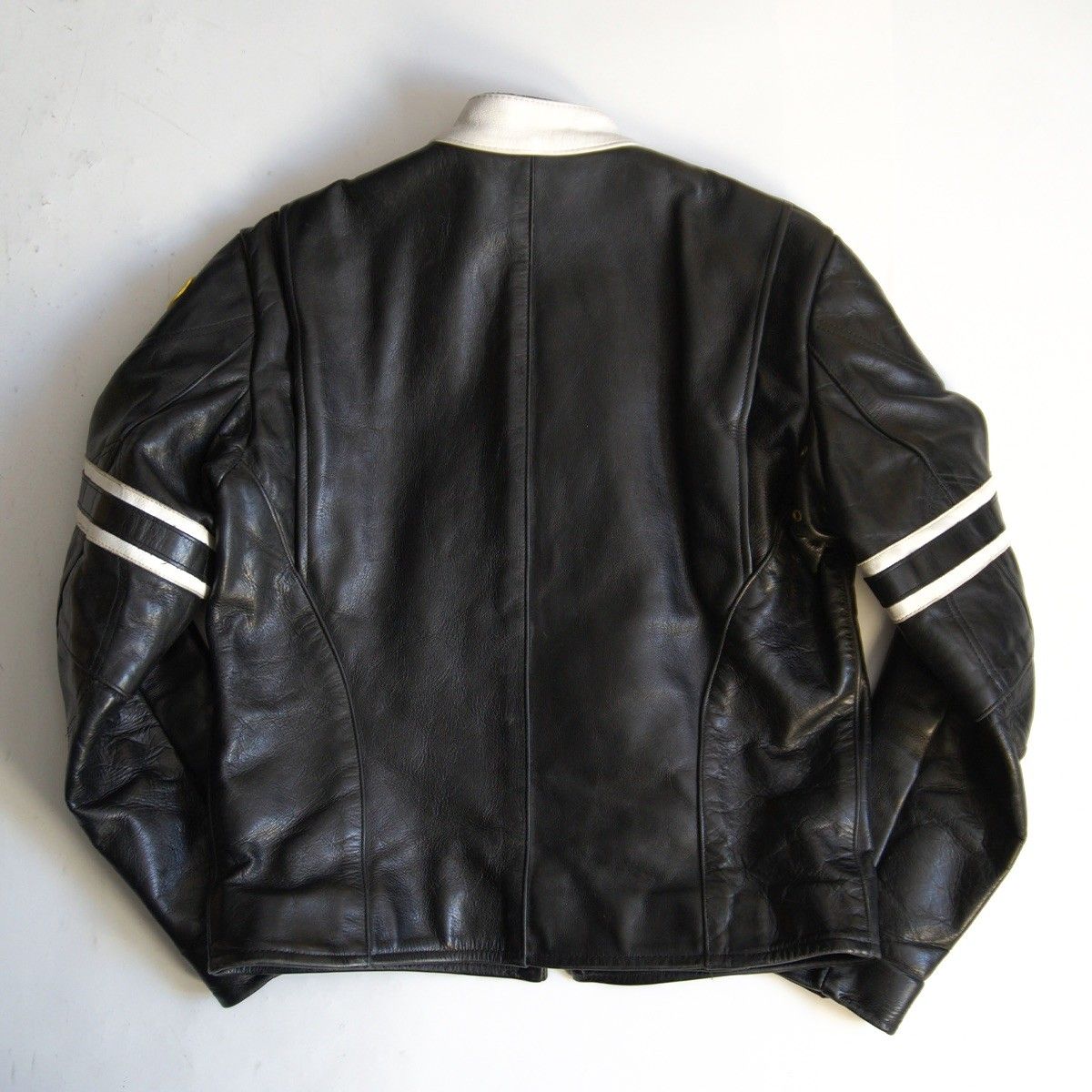 美品】 VANSON 【RJV シングル ライダース ジャケット】40 レーシング 