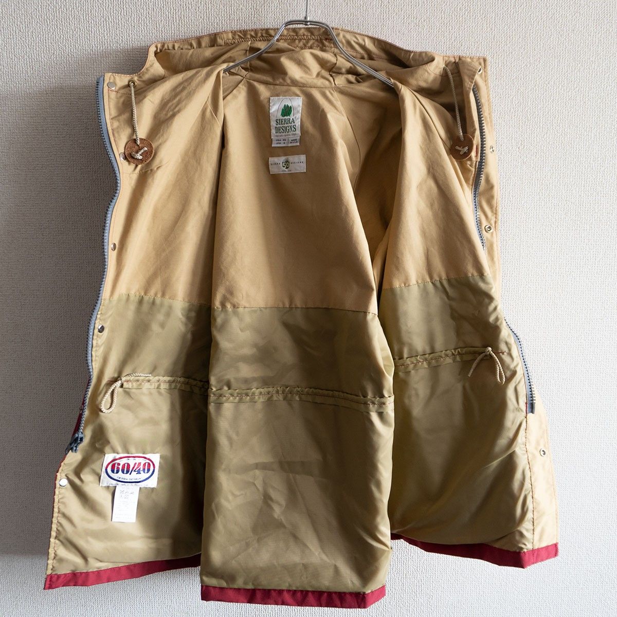 美品】Sierra Designs 【50th USA製 60/40クロス マウンテンパーカー 