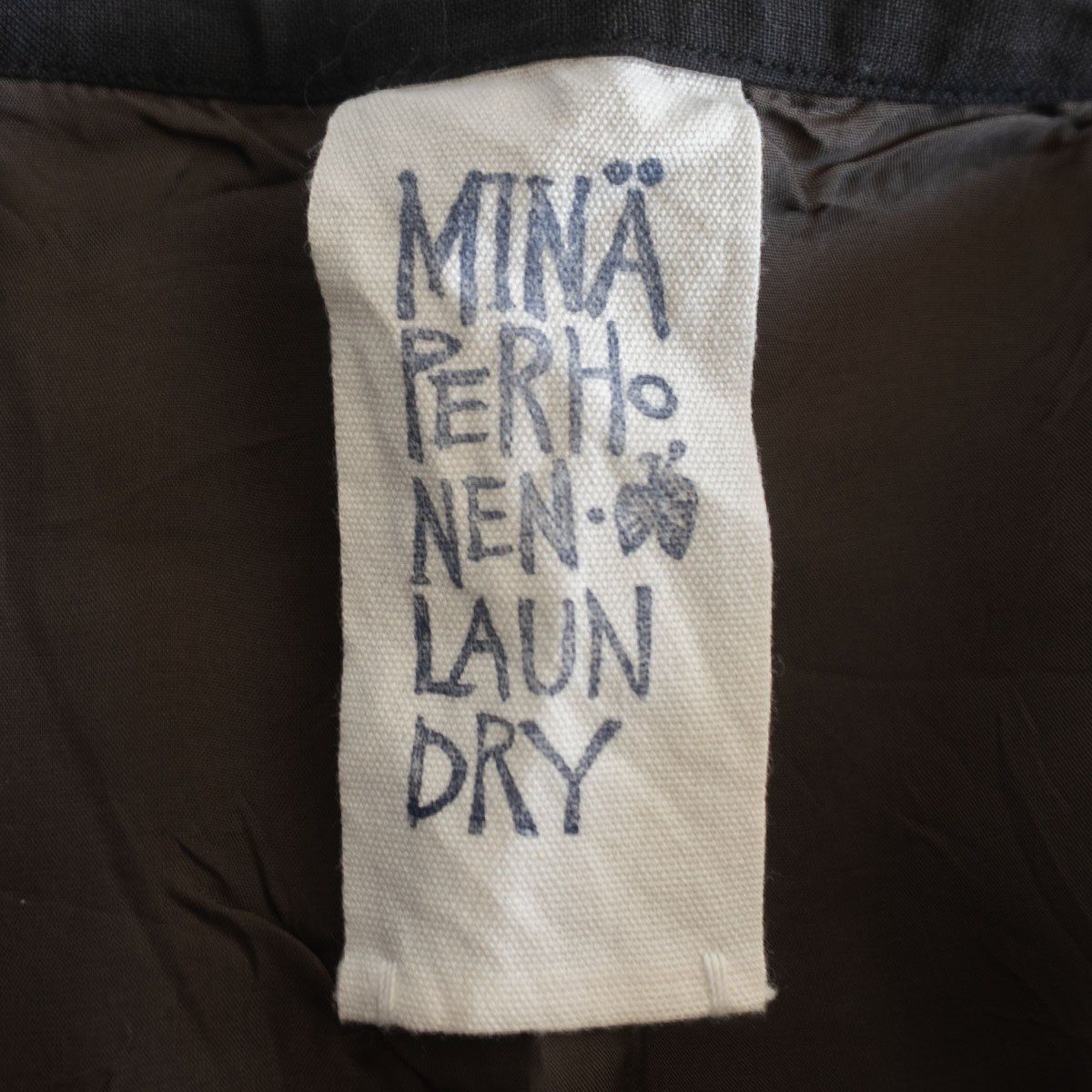 美品】mina perhonen【bird リネン スカート】 ミナペルホネン 麻