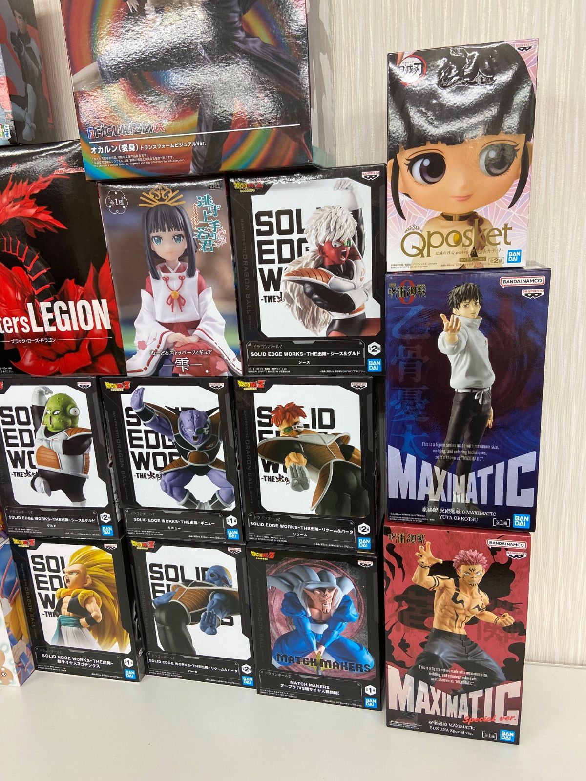 ドラゴンボール 呪術廻戦 ダンダダン ヒロアカ等　プライズセット 18点 ダンダダン」新作フィギュアや「呪術廻戦」「ヒロアカ」の蔵出し販売品