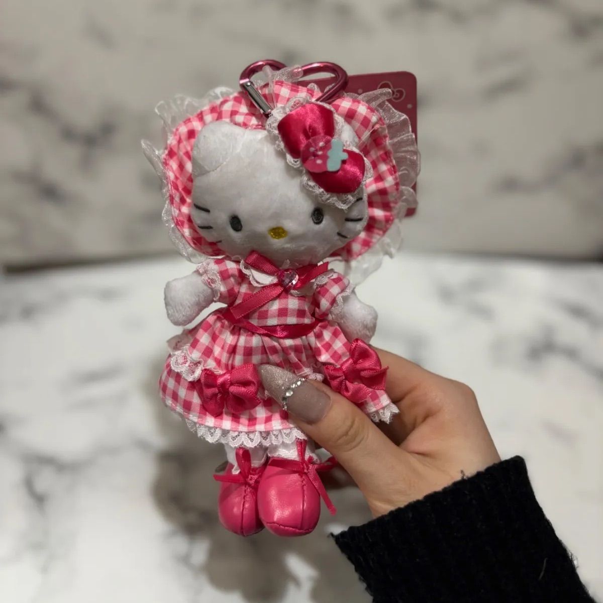 冬新作】ハローキティ スタイルアップマスコット ロリータ ピンク