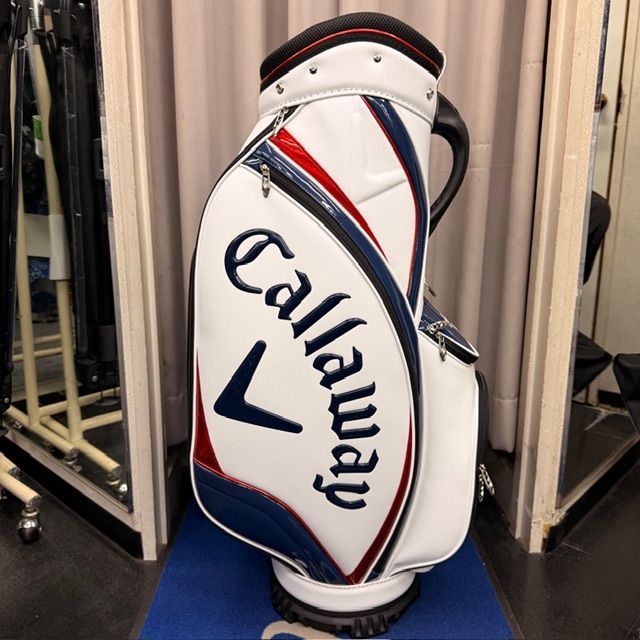 Cb 未使用品 キャロウェイ エクシア 26 JM キャディバッグ ホワイト ゴルフ カート型 47インチ対応 9 5型 Callaway 葛西店