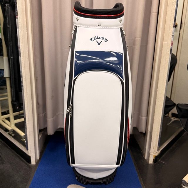  Cb 未使用品 キャロウェイ エクシア 26 JM キャディバッグ ホワイト ゴルフ カート型 47インチ対応 9 5型 Callaway 葛西店 ティー ゴルフバッグ キャディバッグ ゴルフ