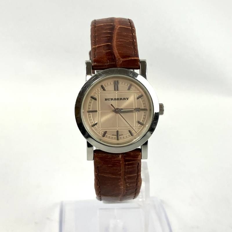 稼働/新品電池 BURBERRY バーバリー ノバチェック 14000L 稼働品 新品電池交換済み BURBERRY バーバリー 腕時計 ノバチェック