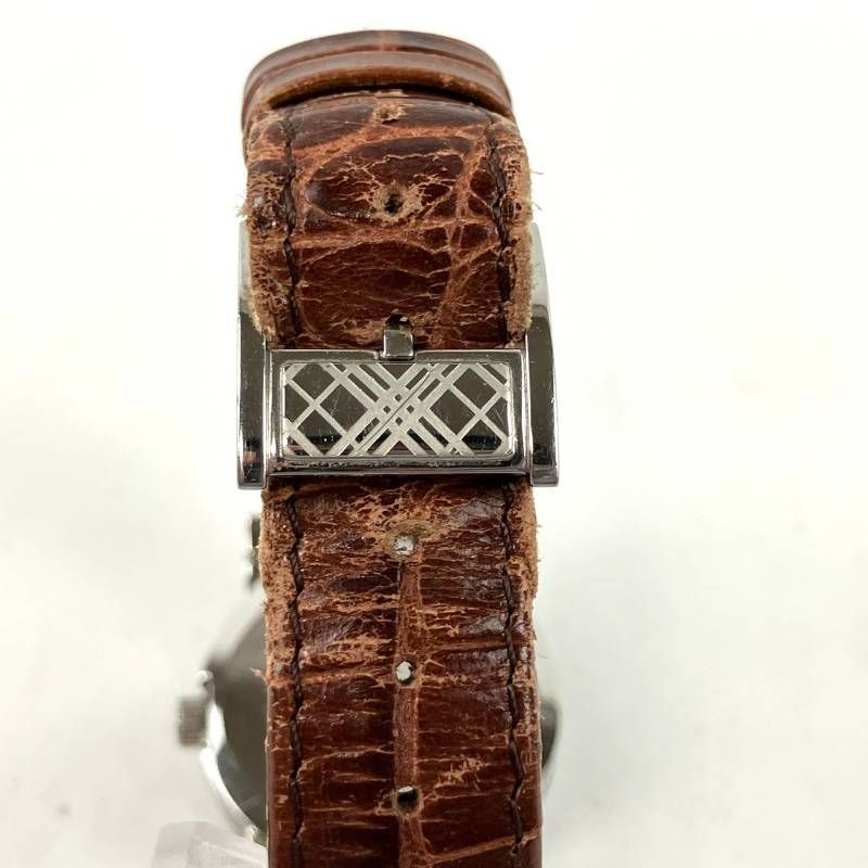 稼働品 Burberry バーバリー 腕時計 デイト ノバチェック クォーツ 稼働品 新品電池交換済み BURBERRY バーバリー 腕時計 ノバチェック