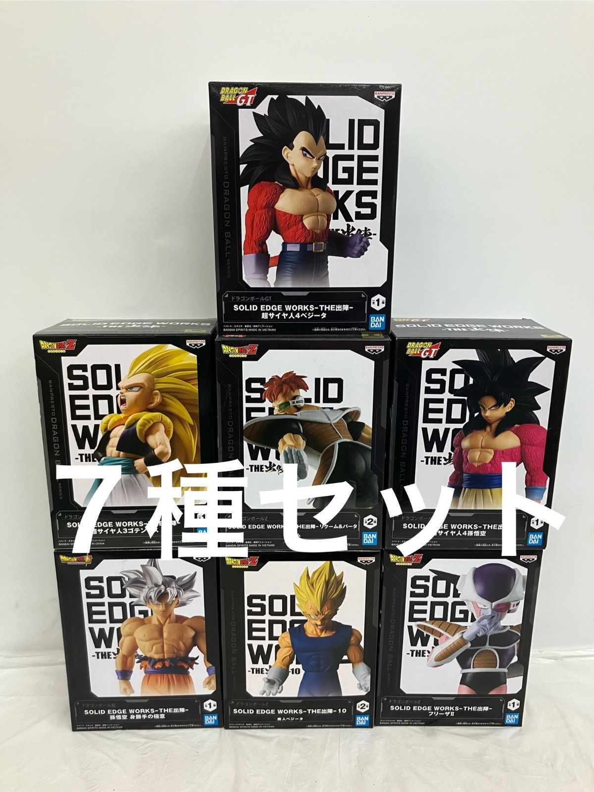 未開封 DRAGON BALLドラゴンボール SOLID EDGE WORKS THE出陣