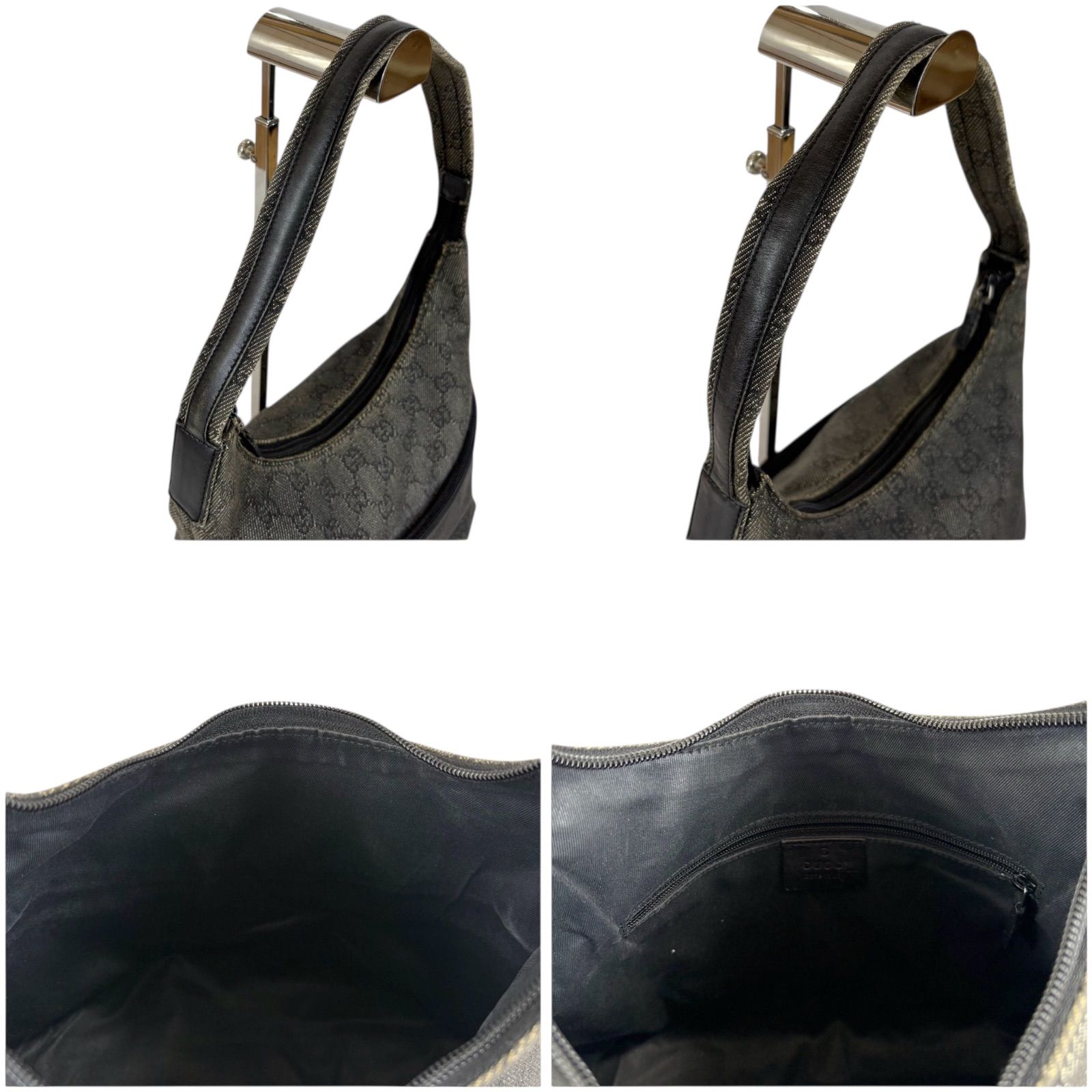 グッチ GUCCI GGキャンバス ワンショルダーバッグ ホーボーバッグ