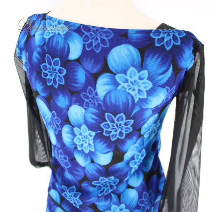 社交ダンス 衣装 スタンダード 上下セット ツーピース レッスンウェア