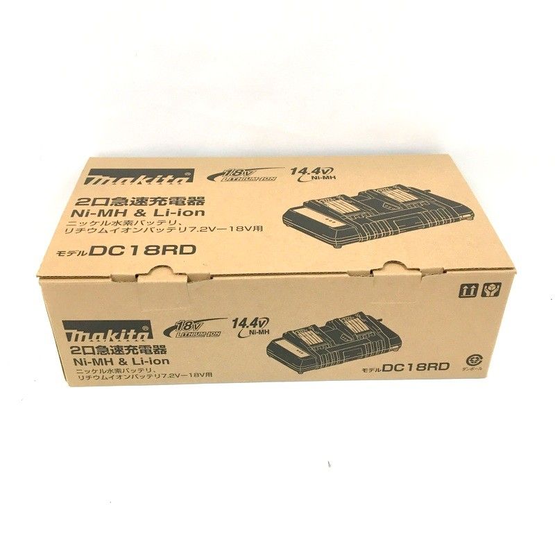 ♥ makita マキタ 2口急速充電器 DC 18 RD V 14 4 現場 建築 アウトドア 電動工具 △ DW 3788