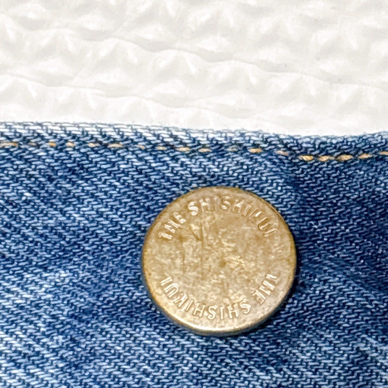 SHISHIKUI EASY JEANS/ MID USED 32 THE SHISHIKUI シシクイ