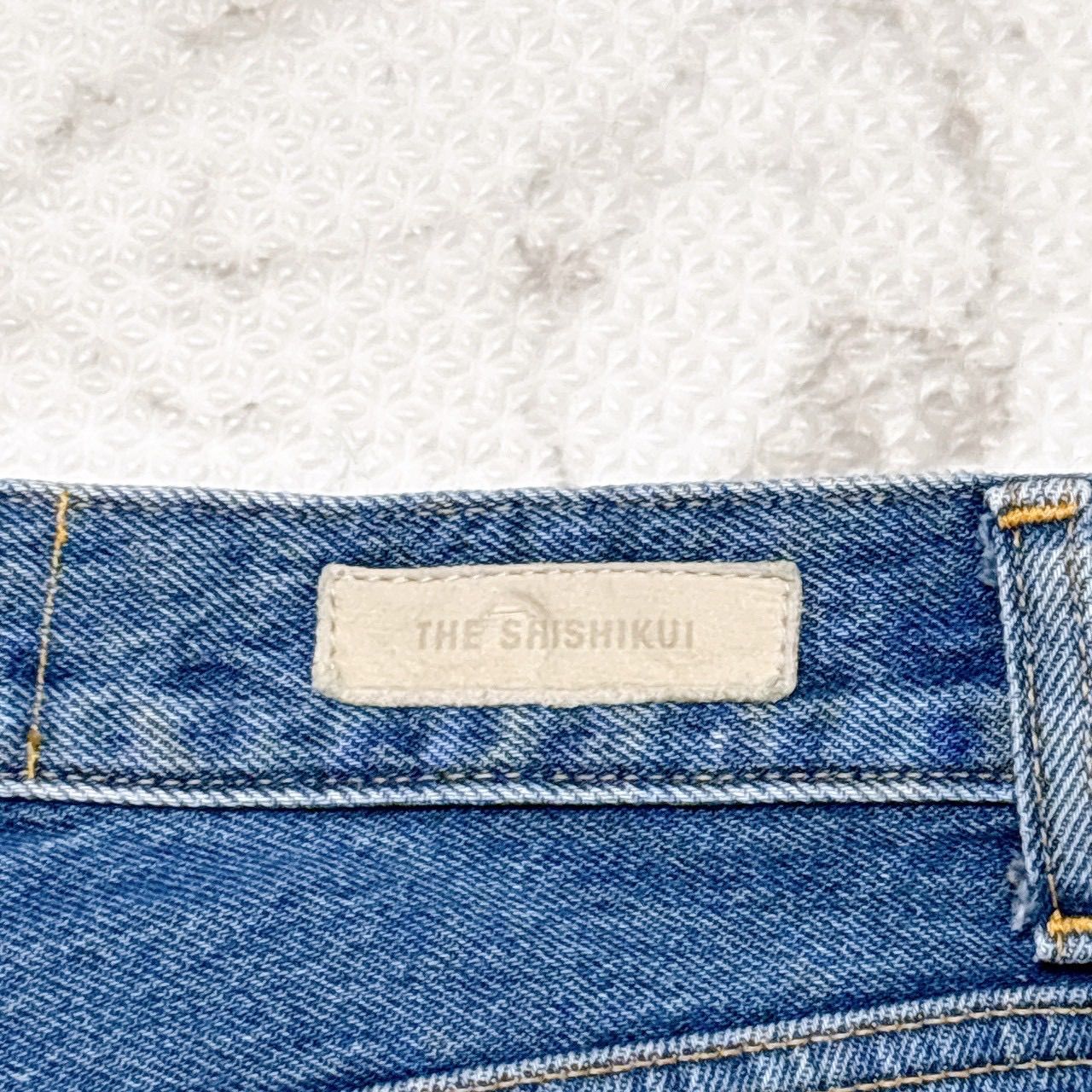SHISHIKUI EASY JEANS/ MID USED 32 THE SHISHIKUI シシクイ