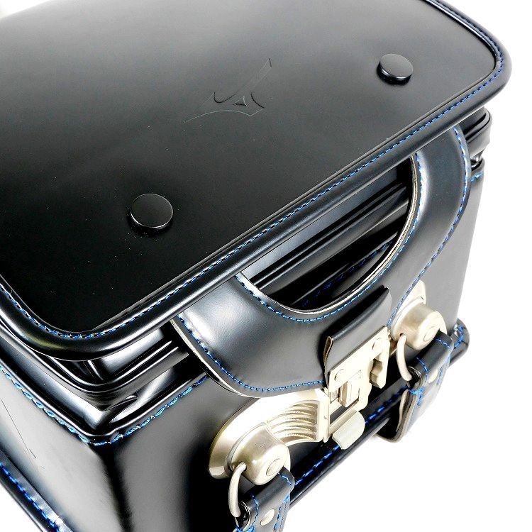 新品 定価96,800円 ミズノ MIZUNO ランドセル 男の子用 黒xブルー 牛革