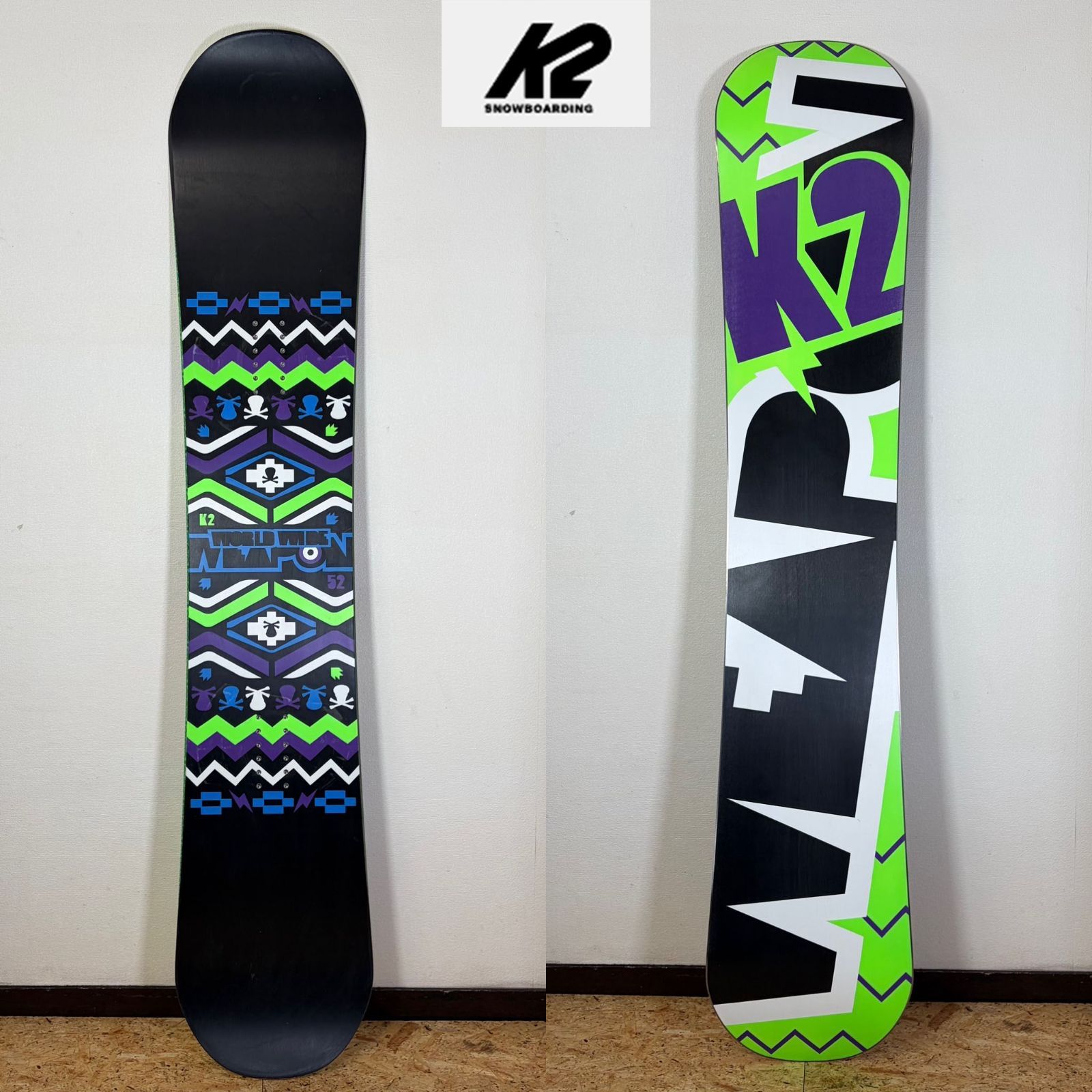 K2 スノーボード WWW 152 WORLD WIDE weapon ワールドワイドウェポン