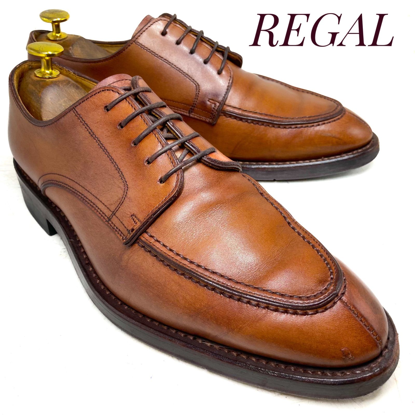 REGAL リーガル Uチップ GORETEX ゴアテックス 06TR 茶 ブラウン 24cm