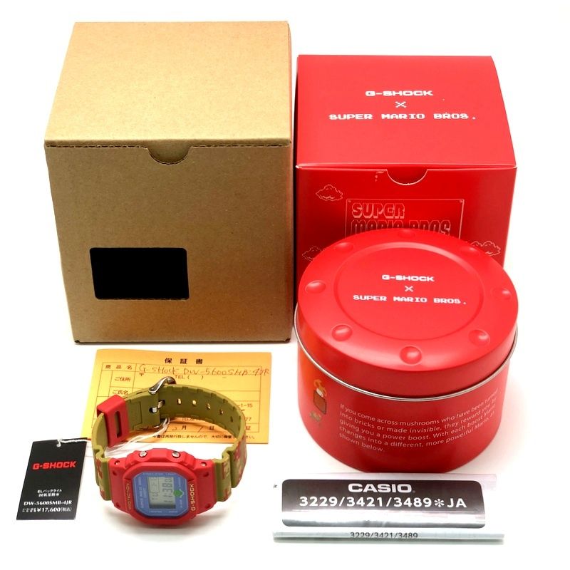 G-SHOCK x SUPER MARIO BROS. 専用箱 スーパーマリオ G-SHOCK ジー