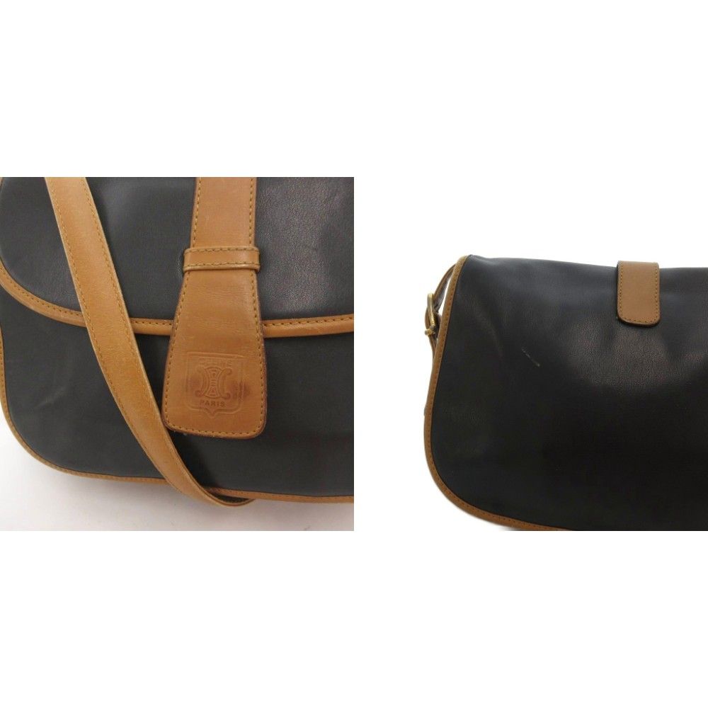 セリーヌ CELINE オールド フラップ ショルダーバッグ トリオンフ