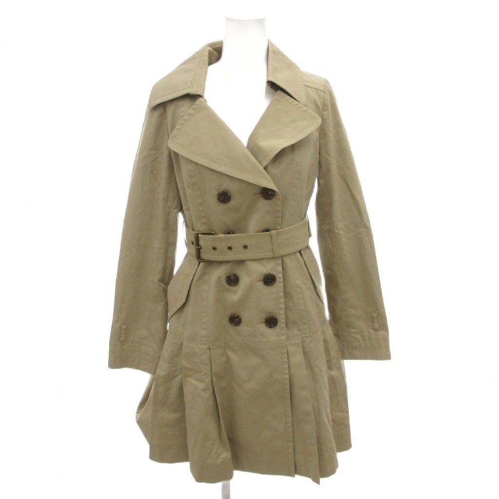 バーバリーブルーレーベル BURBERRY BLUE LABEL トレンチコート 36