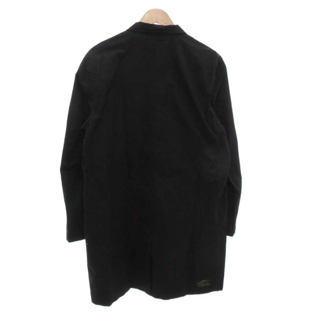 特価UEユニフォームエクスペリメントuniform experimentコート黒 ユニフォームエクスペリメント uniform experiment 19SS UEN MIL COAT