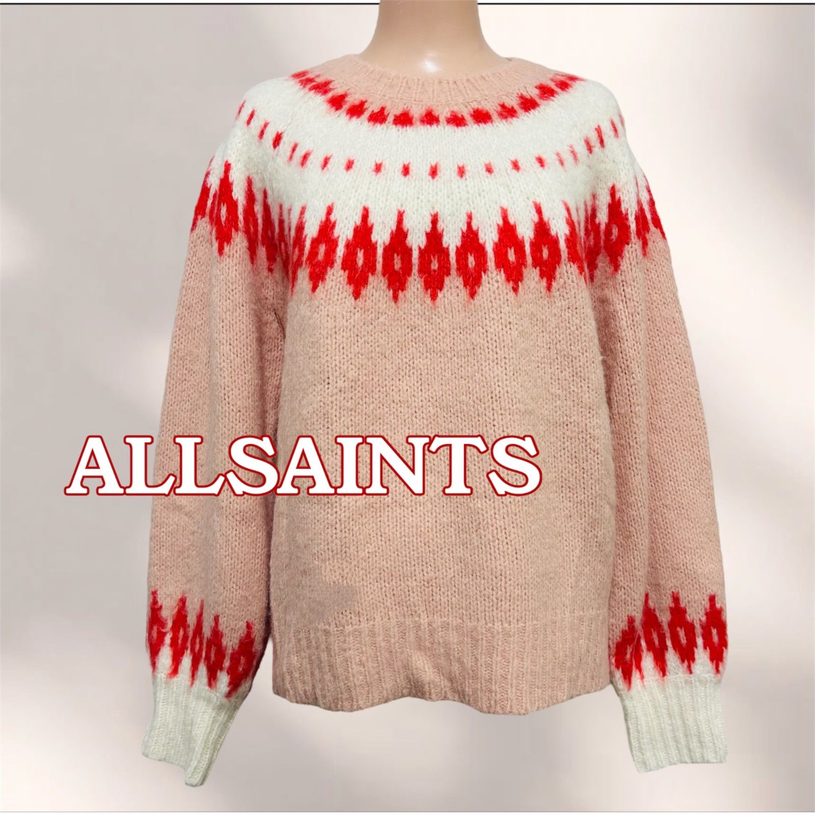 ALLSAINTS FALKA FAIRISLE JUMPER ニットセーター 【公式通販】